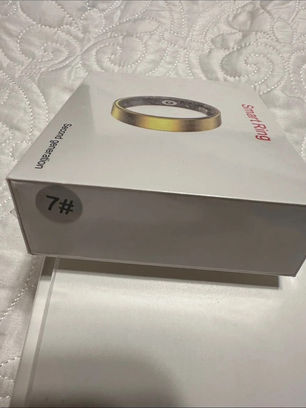 Smart Ring Second Generation - Gold and Black